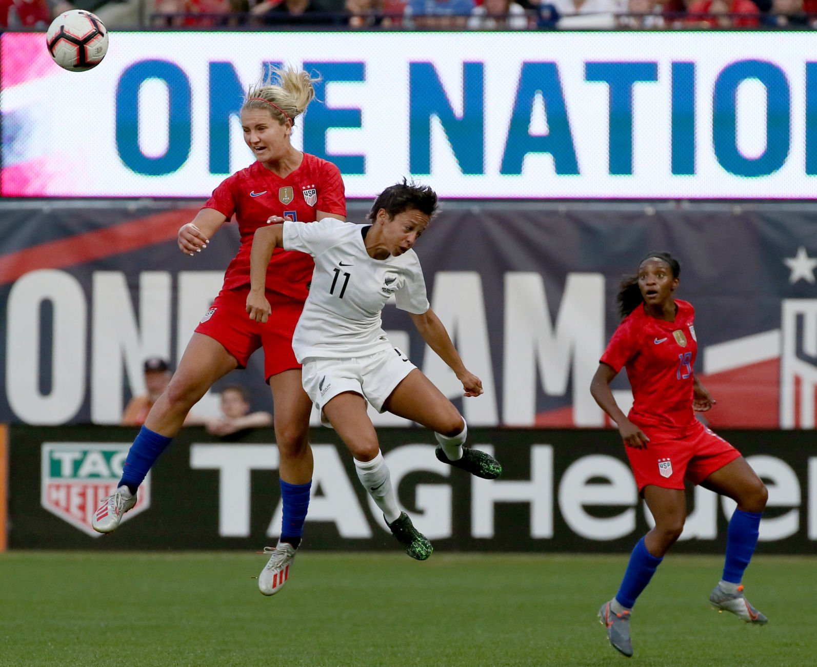 USA vs. New Zealand, pre-Women's World Cup friendly at Busch Stadium in St. Louis